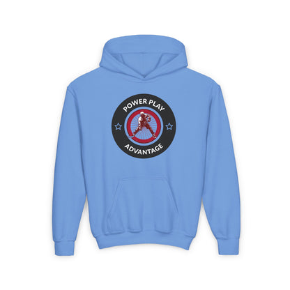 POWERPLAY ADVANTAGE Youth Heavy Blend Hooded Sweatshirt