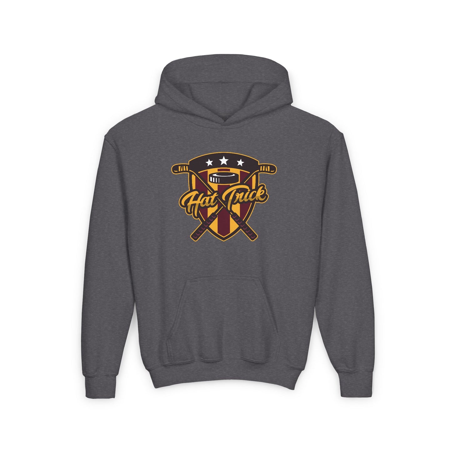 HAT TRICK Youth Heavy Blend Hooded Sweatshirt