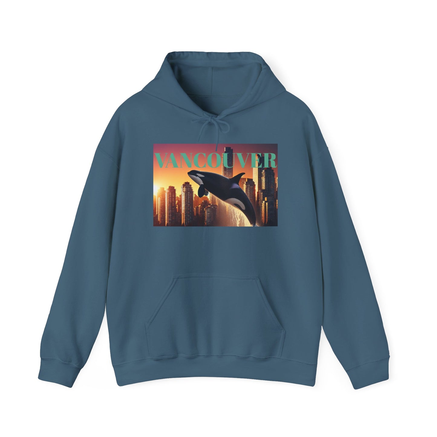VANCOUVER ADULT Graphic Hoodie - Unisex Heavy Blend™ - CITY PRIDE SERIES
