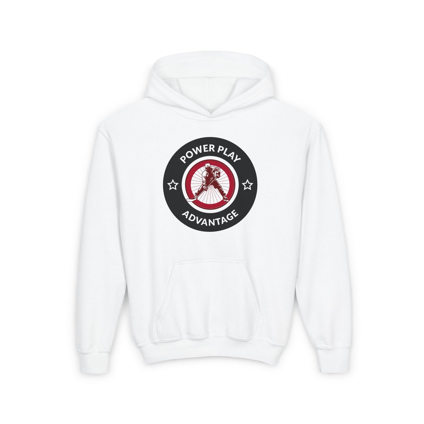 POWERPLAY ADVANTAGE Youth Heavy Blend Hooded Sweatshirt