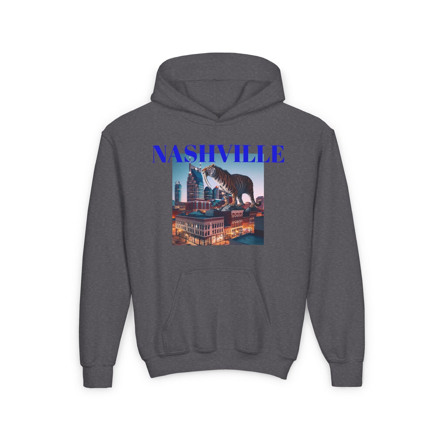 Youth Nashville Graphic Hoodie - Heavy Blend Sweatshirt