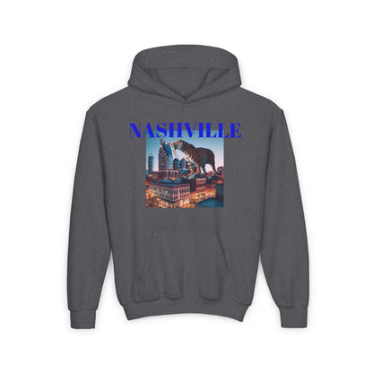 Youth Nashville Graphic Hoodie - Heavy Blend Sweatshirt